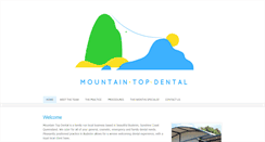 Desktop Screenshot of mountaintopdental.net