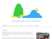 Tablet Screenshot of mountaintopdental.net